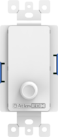 C-V-US ATMOSPHERE VOLUME CONTROLLER - CUSTOM LEVEL ADJUSTMENT, MUTE, & METERING OF SINGLE ZONE / WHITE